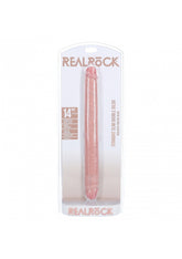 RealRock 14 Inch Slim Double Ended Dong Pink Default Title Double Dongs